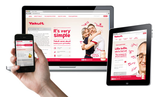 Yakult - Website Redesign